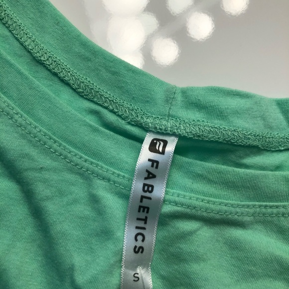 FABLETICS PALISADES LS TEE ~MINT~ - Picture 4 of 5